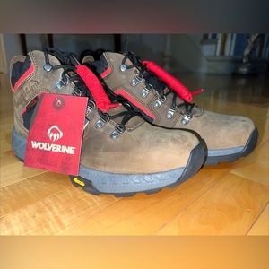 Wolverine Hiking Boots Mens Size 7.5 Brown Guide WP Mid Hiker UltraSpring New